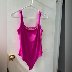 Vibrant Pink One-Piece Swimsuit